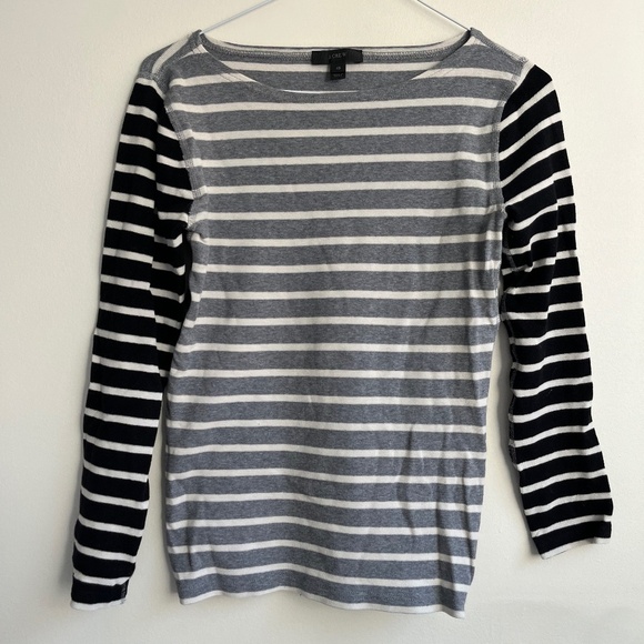 J. Crew Long Sleeve  Stripped Shirt - Picture 1 of 4